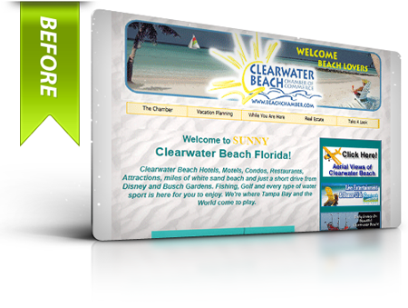 Clearwater Beach Chamber of Commerce - Before