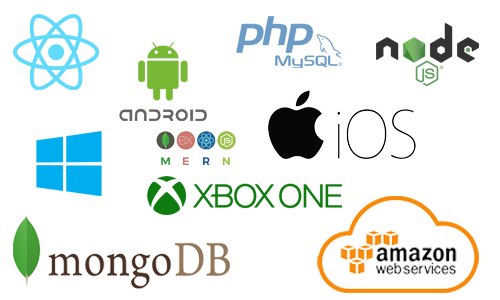 Development technologies ReactJS NodeJS MongoDB Express